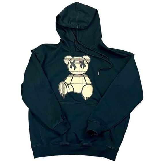 Dissolving Teddy Bear Sweatshirt Hoodie - Picture 1 of 8